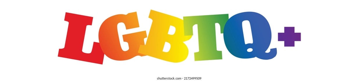 Pride month trendy vector design for  LGBTQ community.