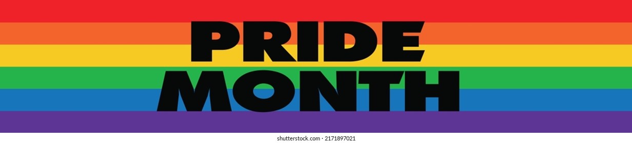 Pride month vector graphic trendy design for  LGBTQ community.