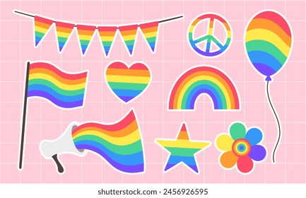 Pride Spectrum: LGBTQ+ Aufkleber Kollektion