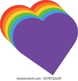 
pride symbols.Pride banner.  vector file. isolated. transparent