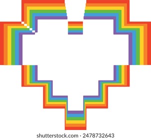 
Anuncio de orgullo. Archivo de Vector. aislado. transparente