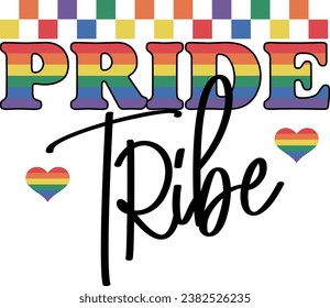 PRIDE TRIBE-PRIDE MONTH T-SHIRT  DESIGN