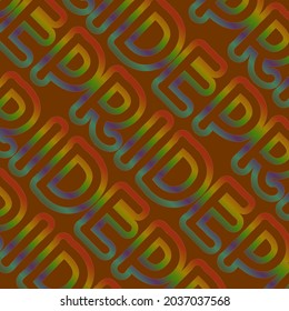Pride writing illustrations with rainbow colors, can be used for backgrounds and other illustrations.