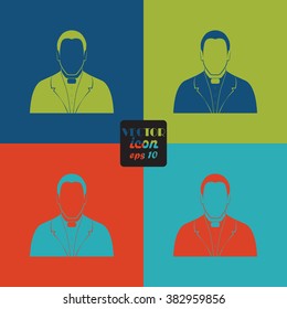 Priest father icon