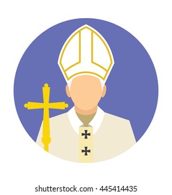 Priest Vector Icon