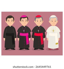 Sacerdotes e líderes religiosos da Igreja Católica.