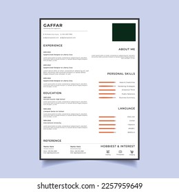 Vorlagentext und Vorlagendesign