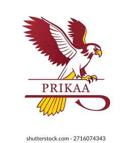 Plantilla de diseño de logotipo de Vector Prikaa