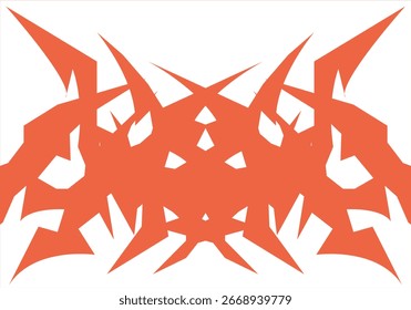 Primal Circuit An Abstract Fusion of Tribal Geometry and Digital Line work