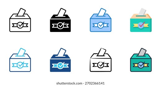 Primaries icon set multiple style collection 
