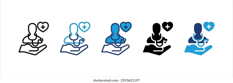 Primary Care Icon Element For Design