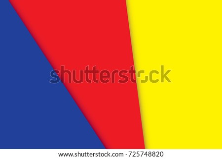 Primary Colors Background Blue Red Yellow Stock Vector Royalty Free