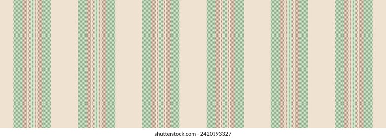 Primary fabric background lines, halloween seamless textile texture. Revival stripe vector vertical pattern in light and green color.