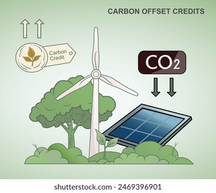 The primary goal of carbon offset credits is to mitigate climate change by balancing out emissions. They provide a way for businesses and individuals to counteract their carbon emissions by supporting