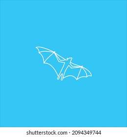 primate animal logo vector line template