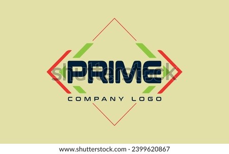 prime compnay logo design for ai