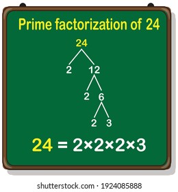 Prime Factorization Of 24. Prime Factors