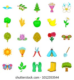 Prime icons set. Cartoon set of 25 prime vector icons for web isolated on white background