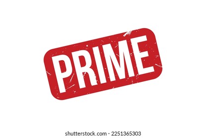 Prime Rubber Stamp Seal Vector