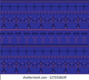 primitive berber signs pattern,repeated ethnic elements,vector illustration