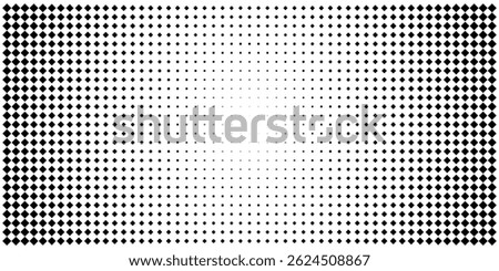 Primitive diamond pixel matrix cyber pattern. Square dot disperse background. Liquid blob cube vector fade. Abstract geometric halftone gradient. Lattice grid connect texture. Digital geo shape design