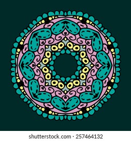 Primitive ethnic ornament