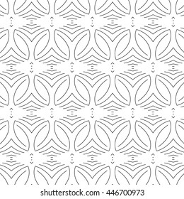 Primitive grey abstract pattern with lines and circles
