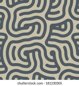 Primitive Lines Seamless Rotatable Background Pattern