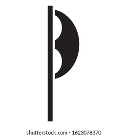 primitive old weapon simple icon