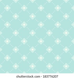 Primitive retro background with stylized flowers and diagonal lines