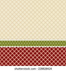 Primitive retro background as wallpaper in shabby chic style