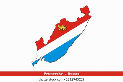 Primorsky Flag - Oblasts of Russia
