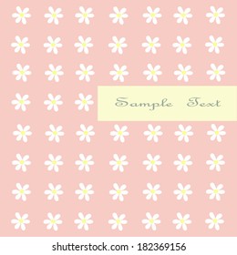 primrose flowers in pink background