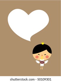 prince angel birthday greeting