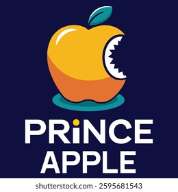 Prince Apple: The Stylish Bitten Apple