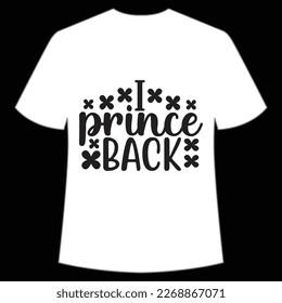 I Prince back, St. Patrick's Day Shirt Print Template, Lucky Charms, Irish, everyone has a little luck Typography Design