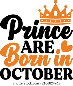 Prince Are Born In October