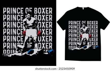 Prinz von Boxer T-Shirt Design