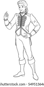 Prince Charming coloring page