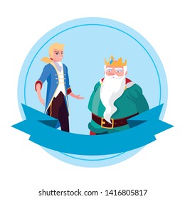 prince charming with king characters