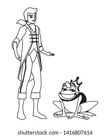 prince charming and toad of tales characters