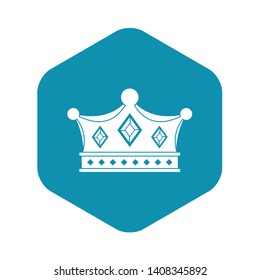 Prince crown icon. Simple illustration of prince crown vector icon for web