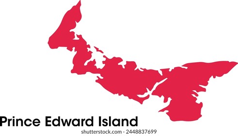 prince edward island canada map