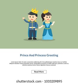 Prince And Princess Greeting Information