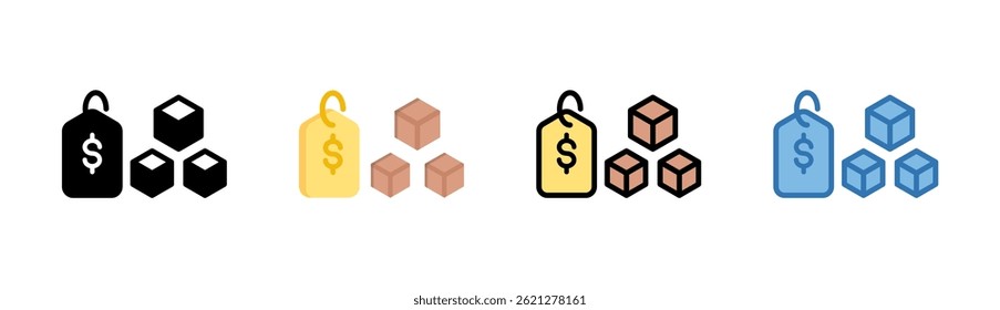 Elemento de icono de etiqueta de príncipe para diseño