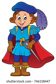 Prince theme image 4 - eps10 vector illustration.