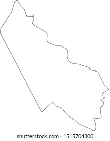 Prince William County Map In State Of Virginia