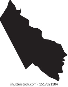 prince william county map in state of Virginia