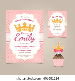 Princess Birthday Invitation