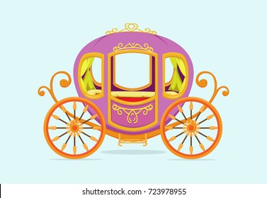 Princess Carriage Cartoon